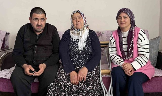 Engelli anne, engelli oğluyla yaşam mücadelesi veriyor