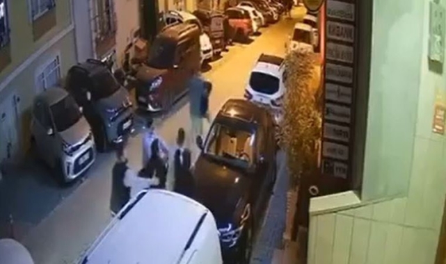 Esenyurt'ta komşu kavgası kamerada