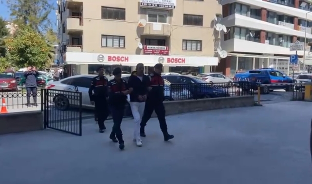 Eşini 20 balta darbesiyle öldüren zanlı Kuşadası'nda jandarmaya yakalandı