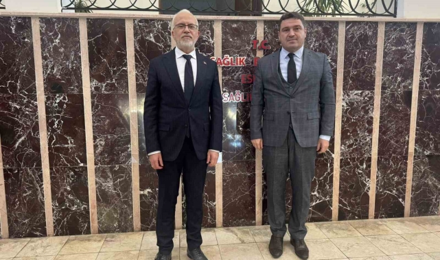Eskişehir Cumhuriyet Başsavcısı Karakülah'tan İl Sağlık Müdürü Bildirici'ye ziyaret