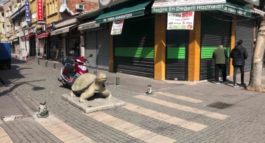 Eskişehir'de Ramazan Bayramı nedeniyle kent merkezin de durgunluk yaşandı