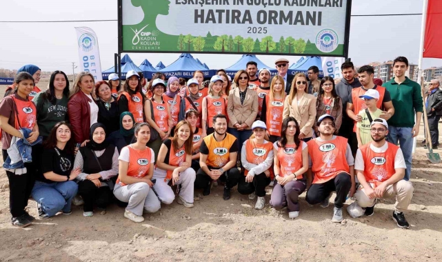 "Eskişehir'in Güçlü Kadınları Hatıra Ormanı" geleceğe nefes olacak