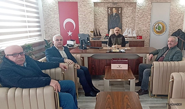 Esnaf temsilcilerinden Müdür Kalelioğlu'na hayırlı olsun ziyareti
