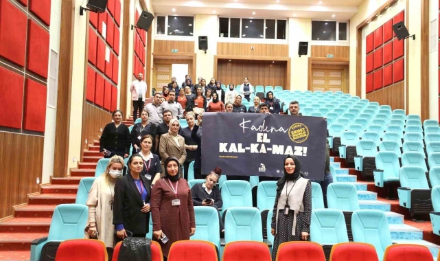 Fırat Üniversitesi çalışanlarına 'Kadına Yönelik Şiddetle Mücadele' konulu eğitim