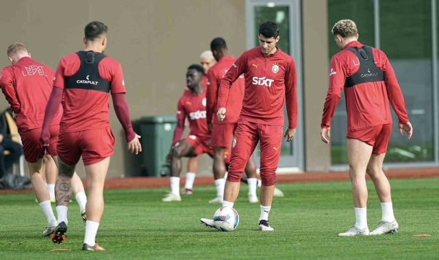 Galatasaray, Antalyaspor maçı hazırlıklarını sürdürdü