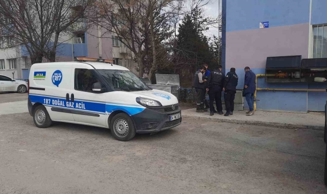 Gaz kaçağı paniğe neden oldu