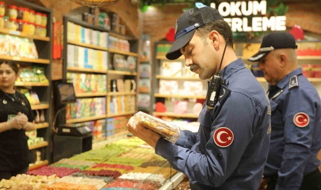 Gaziantep Büyükşehir Zabıta'nın bayram mesaisi başladı