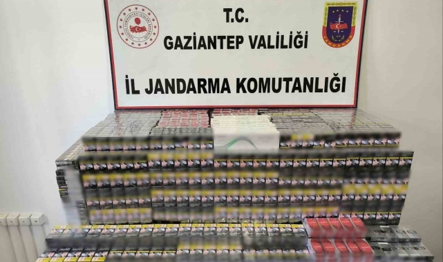Gaziantep'te 4,2 milyon TL değerinde kaçak tütün ve sigara ele geçirildi: 38 gözaltı