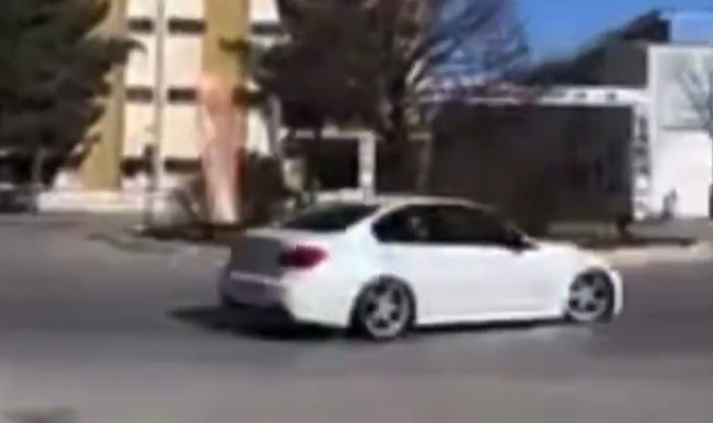 Gaziantep'te drift yapan sürücüye 46 bin TL ceza