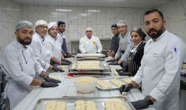 Gaziantep'te Halep kahkesi mesaisi başladı