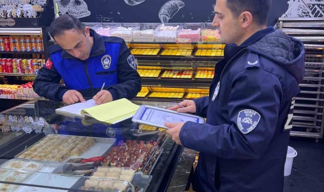 Gebze zabıtasından bayram denetimi