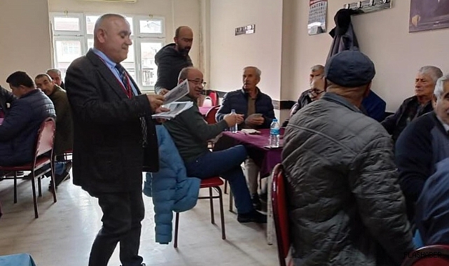 Gerze’de sivrisinekle mücadele eğitimi