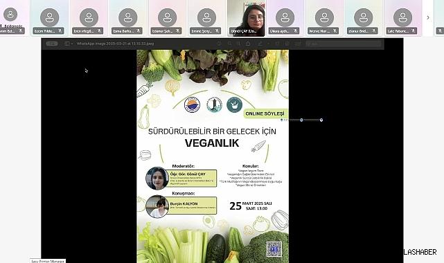 Gerze MYO’da vegan yaşam tarzı konuşuldu