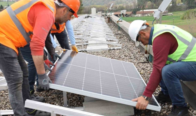 GES projesinde çalışmalar başladı: Yılda 4 buçuk milyon TL tasarruf sağlanacak