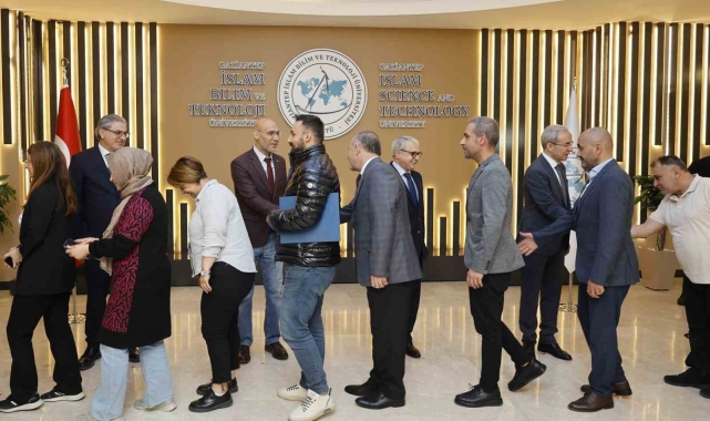 GİBTÜ'de geleneksel bayramlaşma töreni yapıldı