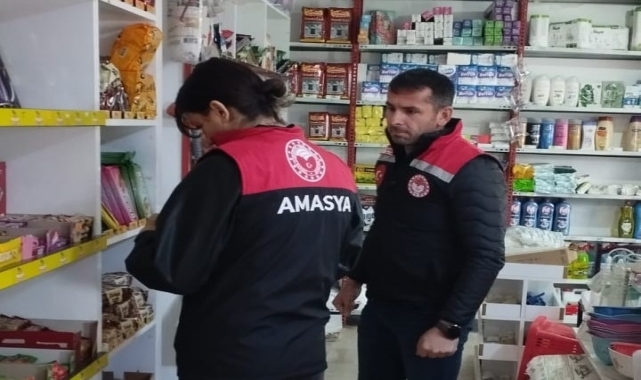Göynücek'te gıda denetimleri yapıldı