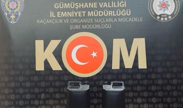 Gümüşhane'de sahte içki operasyonunda 1 kişi yakalandı