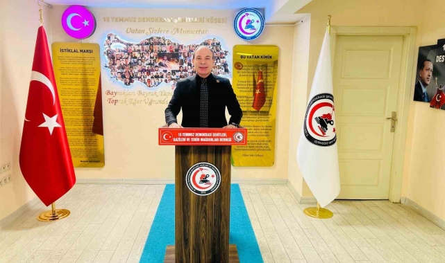 Gündüz; "Zulmün karşısında duran, mazlumun yanında yer alan tek lider Erdoğan'dır"
