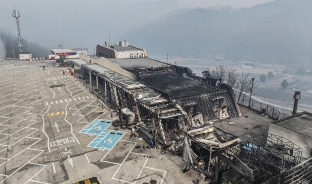 Güney Kore'deki orman yangınlarında ölü sayısı 27'ye, yaralı sayısı 32'ye yükseldi