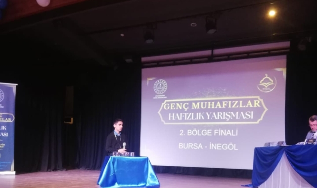 Hafız Muhammed Mustafa Uygur, İnegöl'de Bilecik'i temsil etti