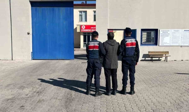 Hapis cezası ile aranan şahsı jandarma yakaladı