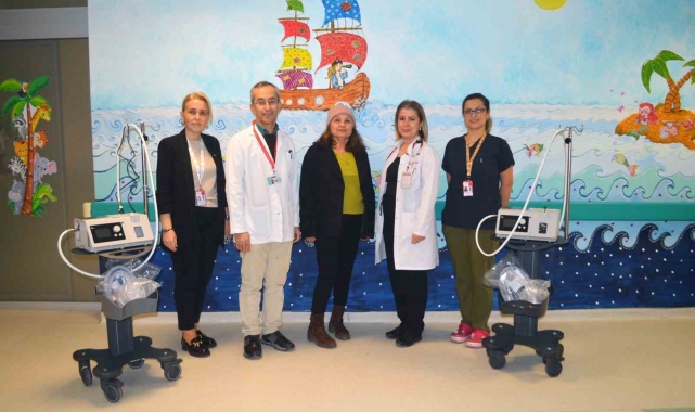 Hayırsever'den Muğla EAH'a yüksek akımlı oksijen terapi cihazı bağışı