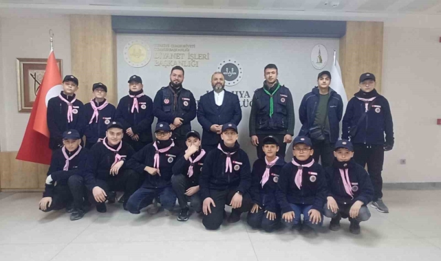 Hisarcık Diyanet izcileri Kütahya'da