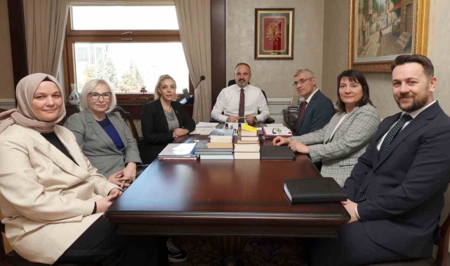 İçişleri Bakan Yardımcısı Turan'a Muhabirler Derneği'nden ziyaret