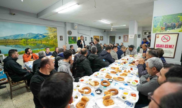 İftarı Ahmetli'de sahuru Yörüklerle yaptı