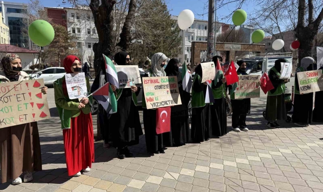 Iğdır'da sessiz eylem yapıldı