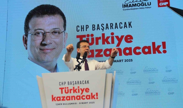 İmamoğlu, Cumhurbaşkanlığı adaylığı için İzmir'den yola çıktı