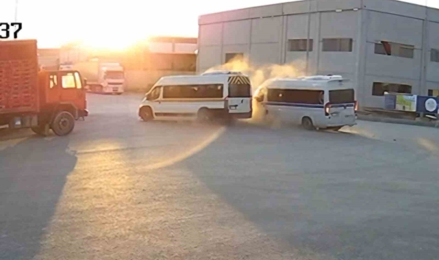 İşçi servisi kaza yaptı: 19 yaralı