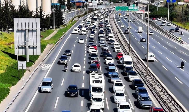 İstanbul'da trafik yoğunluğu
