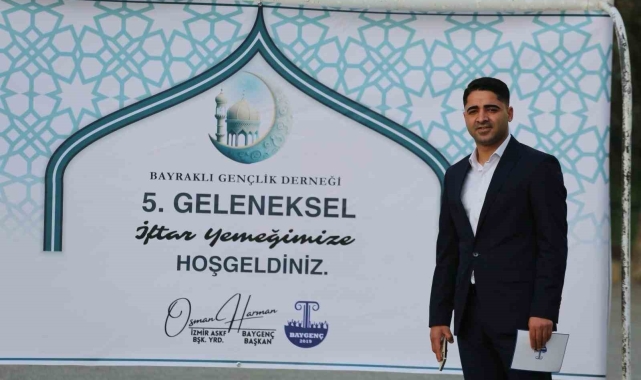 İzmirli gençler iftar programında bir araya geldi