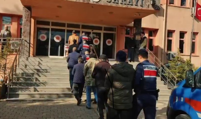Kaçak kazı operasyonunda 7 kişi yakalandı