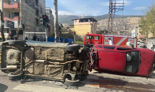 Kahramanmaraş'ta trafik kazası: 3 yaralı