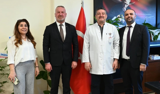 Karabatı'dan 14 Mart Tıp Bayramı'nda anlamlı ziyaret