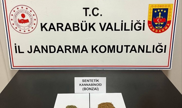 Karabük'te uyuşturucu operasyonu: 2 gözaltı