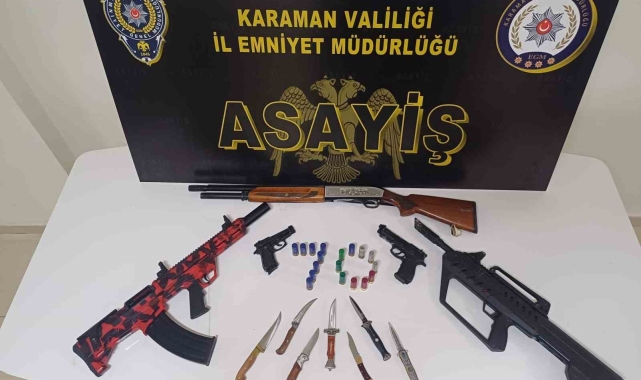 Karaman'da 146 bin makaron ele geçirildi