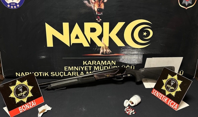 Karaman'da aranan 10 şahıs tutuklandı