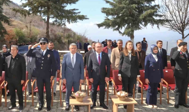 Karatepe Şehitliği'nde anma programı