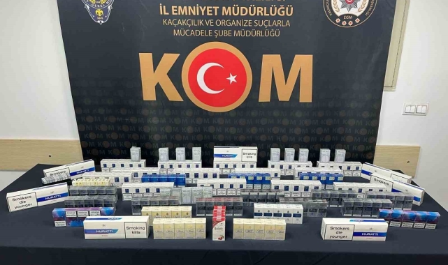 Kastamonu'da gümrük kaçağı 448 paket sigara ele geçirildi