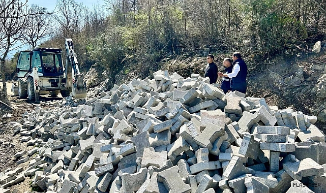Kaymakam Güngör, çalışmaları yerinde inceledi