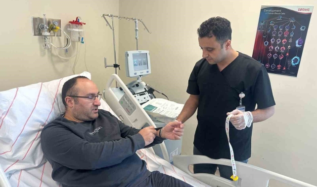 Kayseri Şehir Hastanesi'nde 100. bağışçıdan kök hücre toplandı
