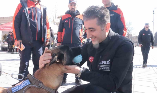 Kayseri'de afet farkındalığı sürüyor