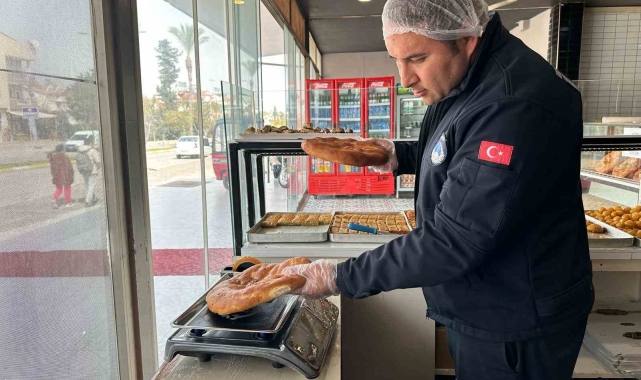 Kemer'de fırın denetimleri