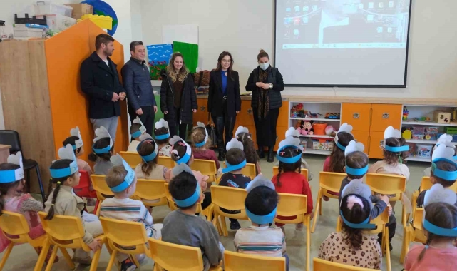 Kemer'de minik öğrencilere suyun önemi anlatıldı