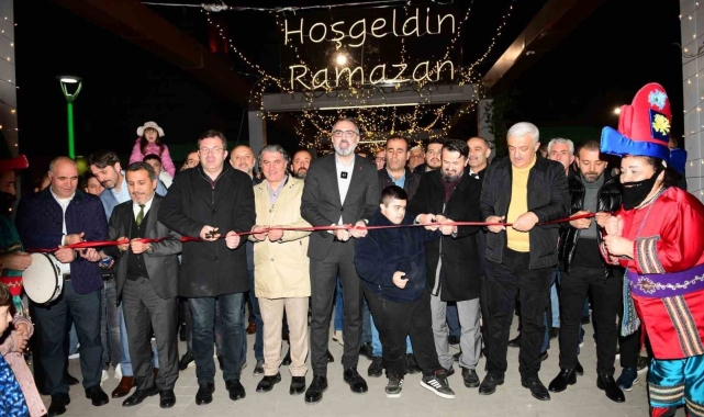 Kestel'de Ramazan Sokağı açıldı
