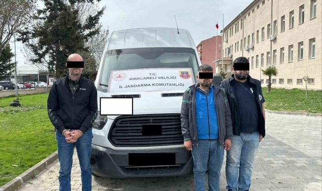 Kırklareli'nde 44 kaçak göçmen yakalandı