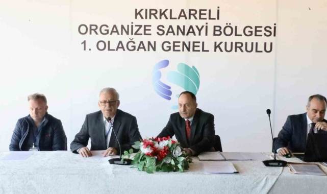 Kırklareli'nde OSB genel kurulu yapıldı